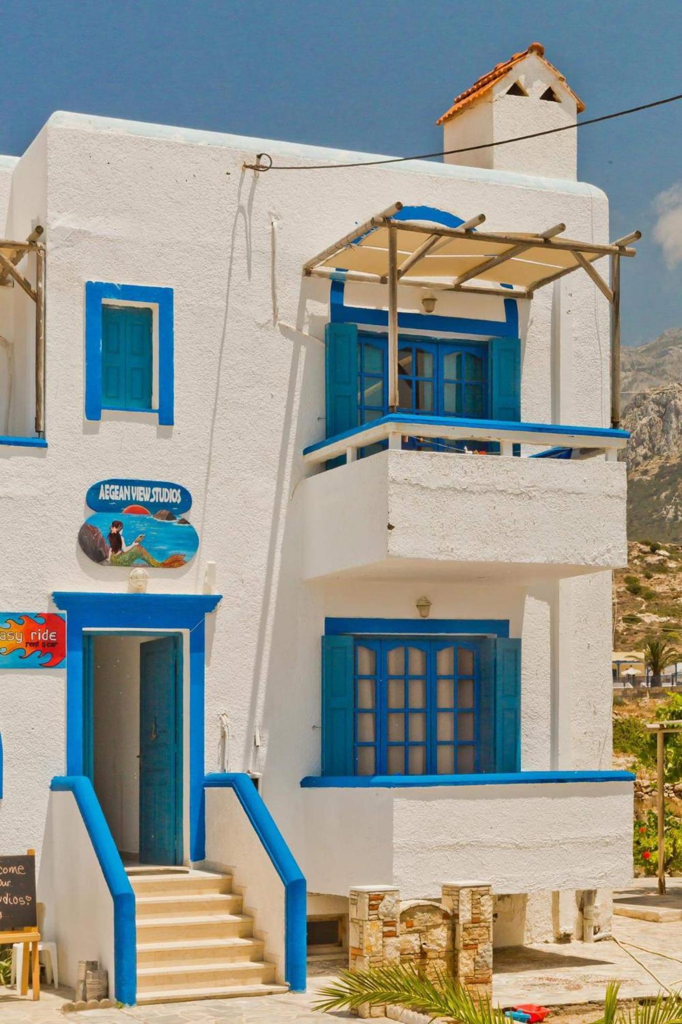 לפקוס קרפתאו Aegean View Studios חדר תמונה